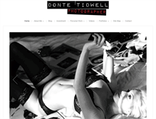 Tablet Screenshot of dontetidwell.com